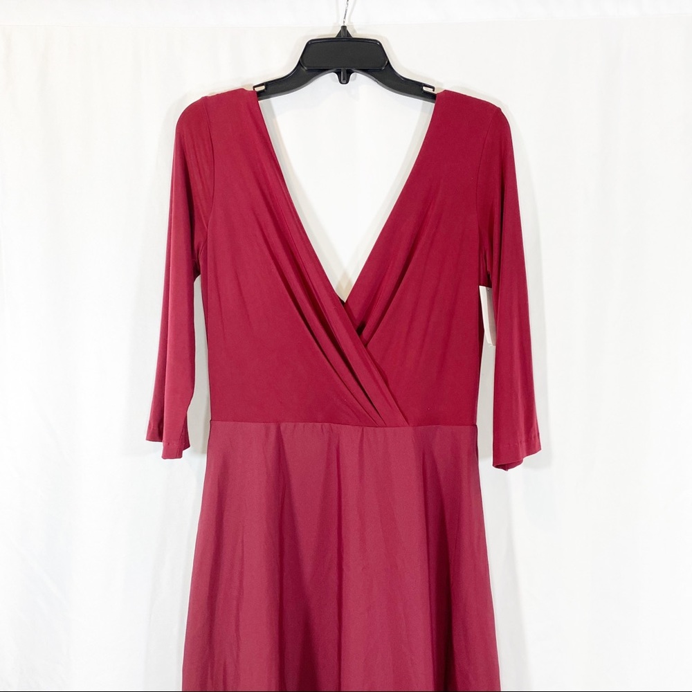 BOGOF! Alfred Sung Marocain Jersey-Bodice gown - Picture 8 of 10